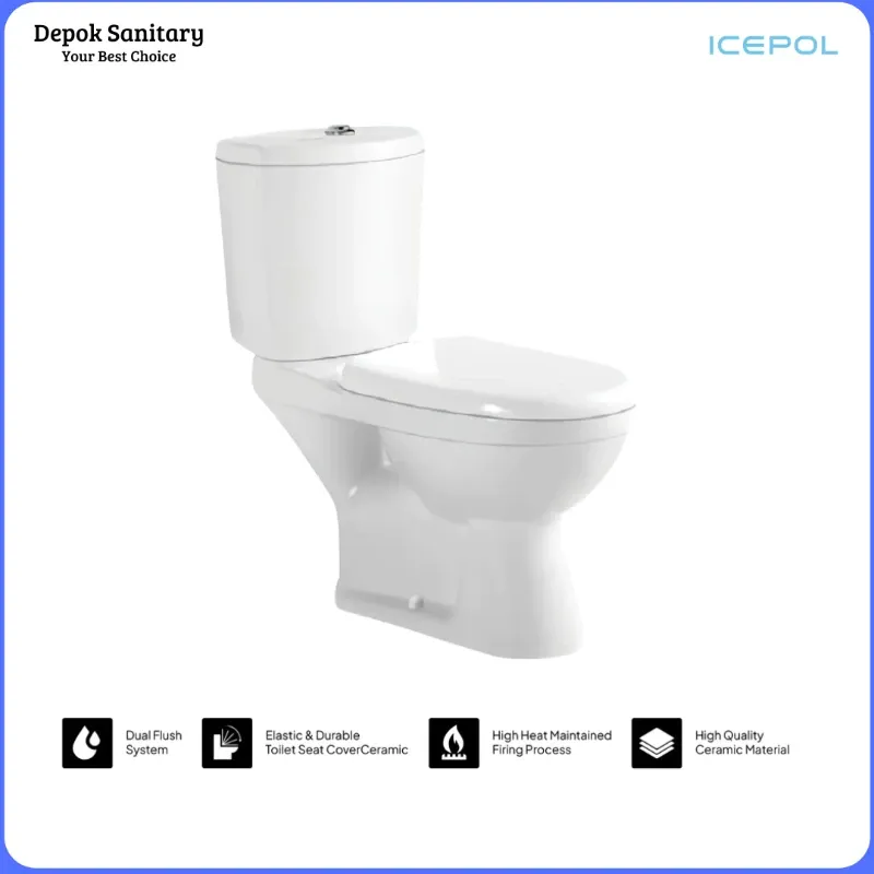 Icepol Closet Duduk Kloset Duduk Toilet Duduk IC 690